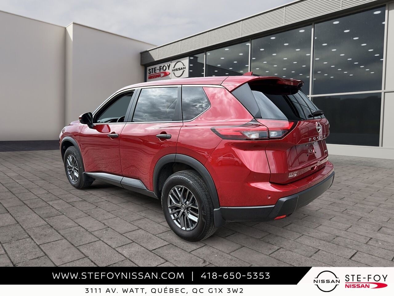 Nissan ROGUE S TRACTION INTEGRALE 2024 Rouge Ste-Foy - photo #3