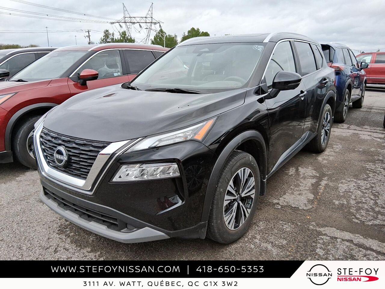 Nissan Rogue SV TOIT OUVRANT 2023 Noir Ste-Foy - photo #0