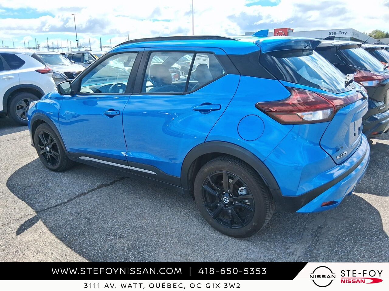 2021 Nissan Kicks SR Blue Ste-Foy - photo #1