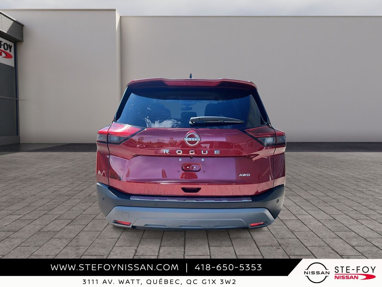 Nissan ROGUE S TRACTION INTEGRALE 2023 Rouge Ste-Foy - photo #2