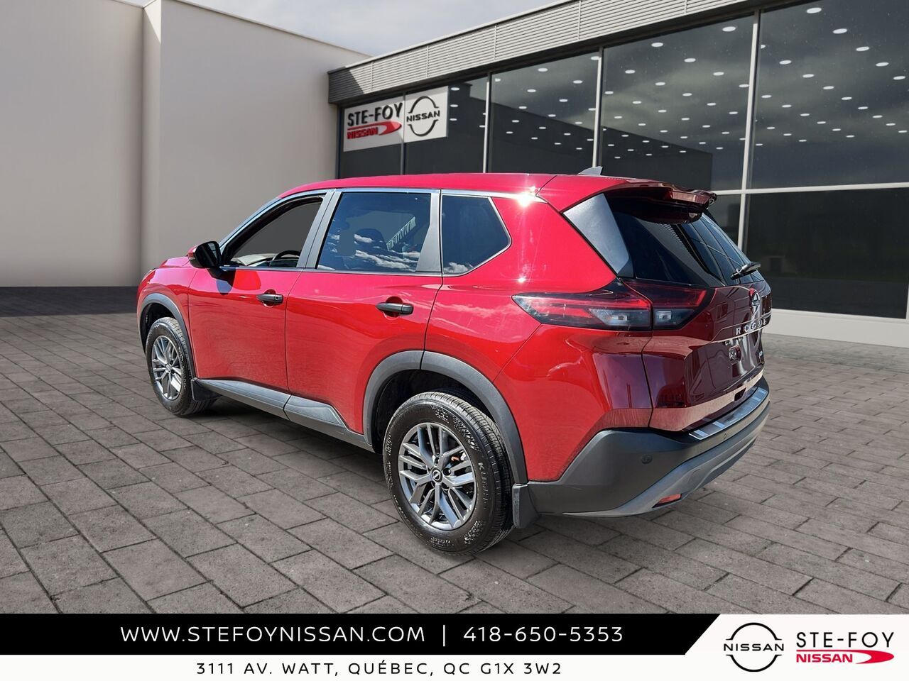 Nissan ROGUE S TRACTION INTEGRALE 2023 Rouge Ste-Foy - photo #3