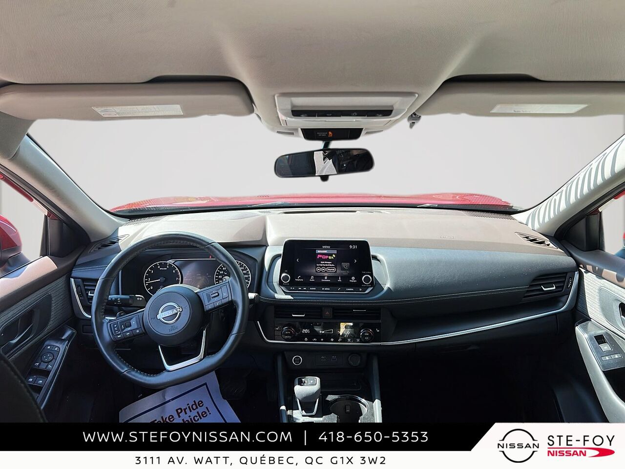 Nissan ROGUE S TRACTION INTEGRALE 2023 Rouge Ste-Foy - photo #9