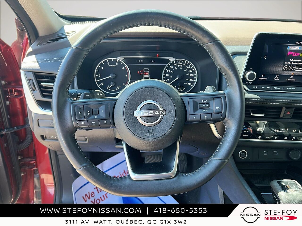 Nissan ROGUE S TRACTION INTEGRALE 2023 Rouge Ste-Foy - photo #11