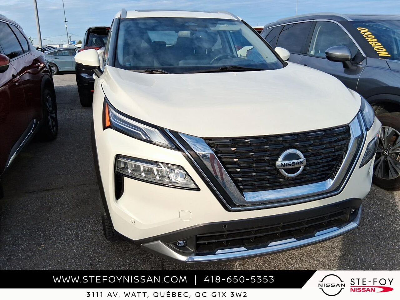 2021 Nissan Rogue Platine TRACTION INTEGRALE White Ste-Foy - photo #0