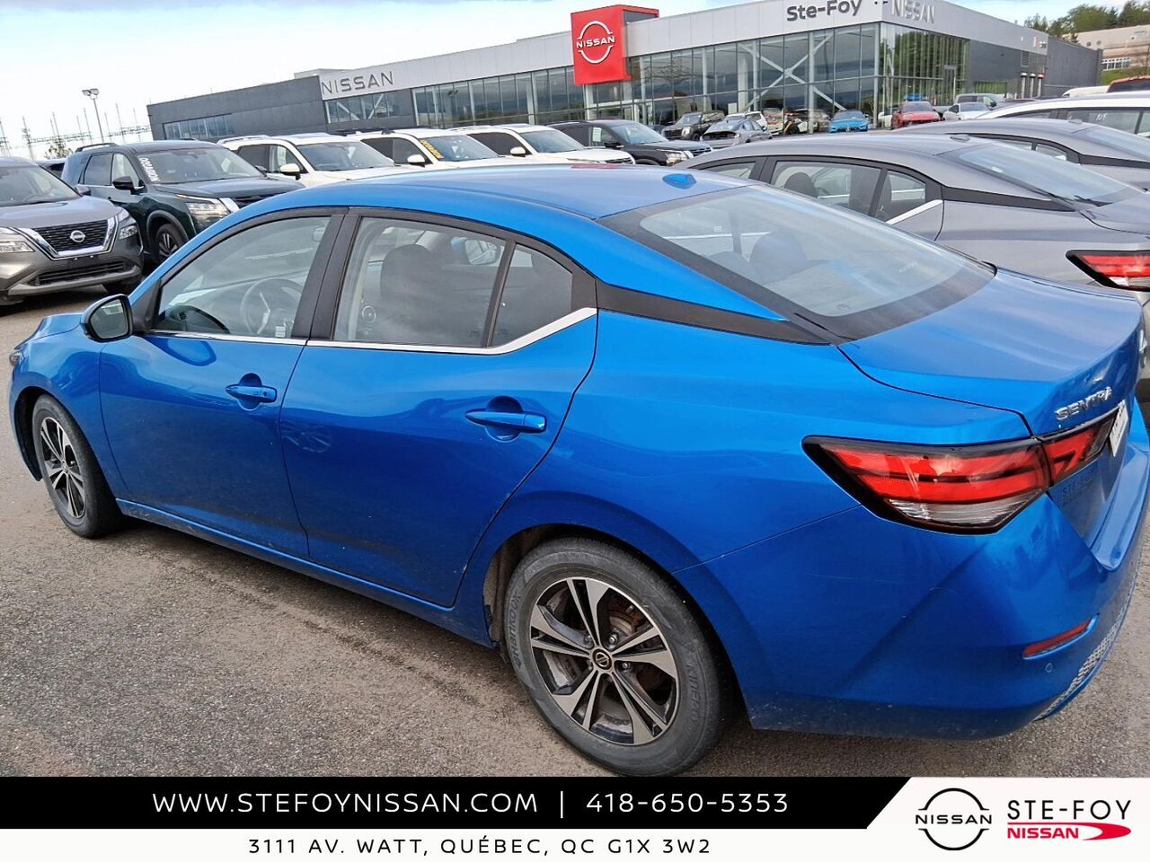 Nissan SENTRA SV 2022 Bleu Ste-Foy - photo #1
