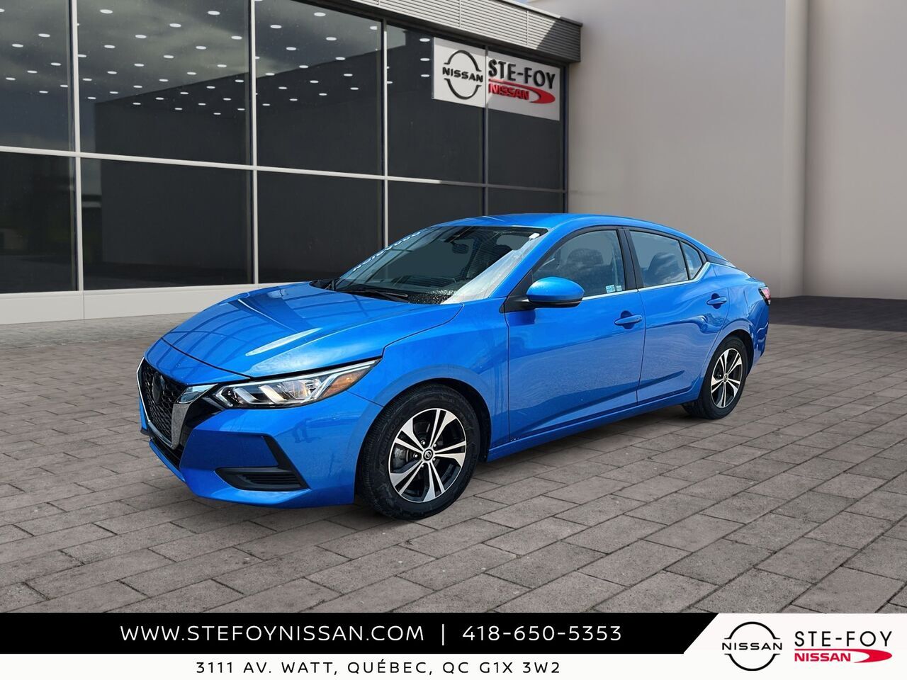 Nissan SENTRA SV 2022 Bleu Ste-Foy - photo #0
