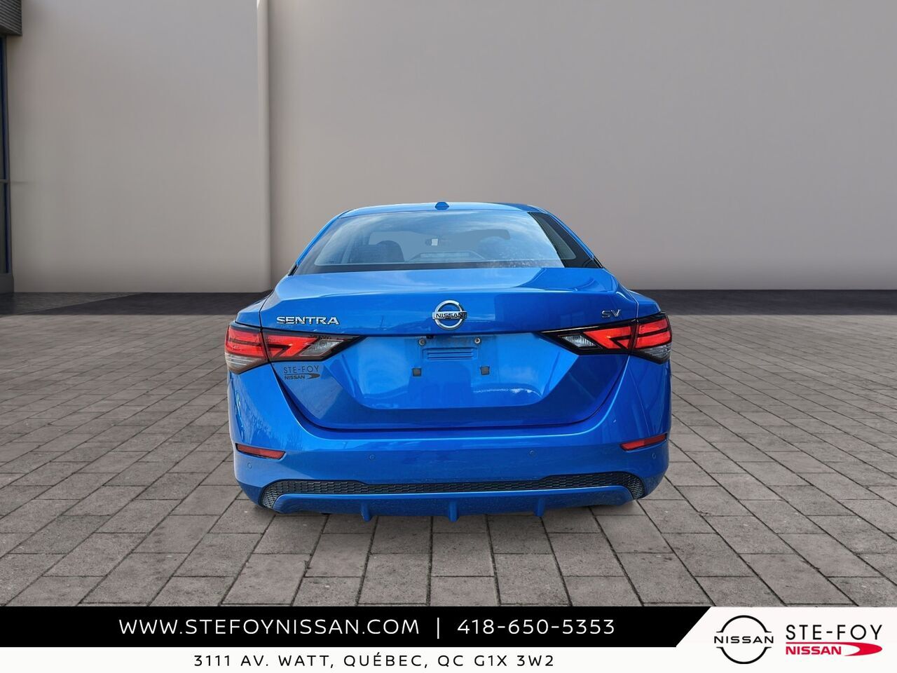 Nissan SENTRA SV 2022 Bleu Ste-Foy - photo #2