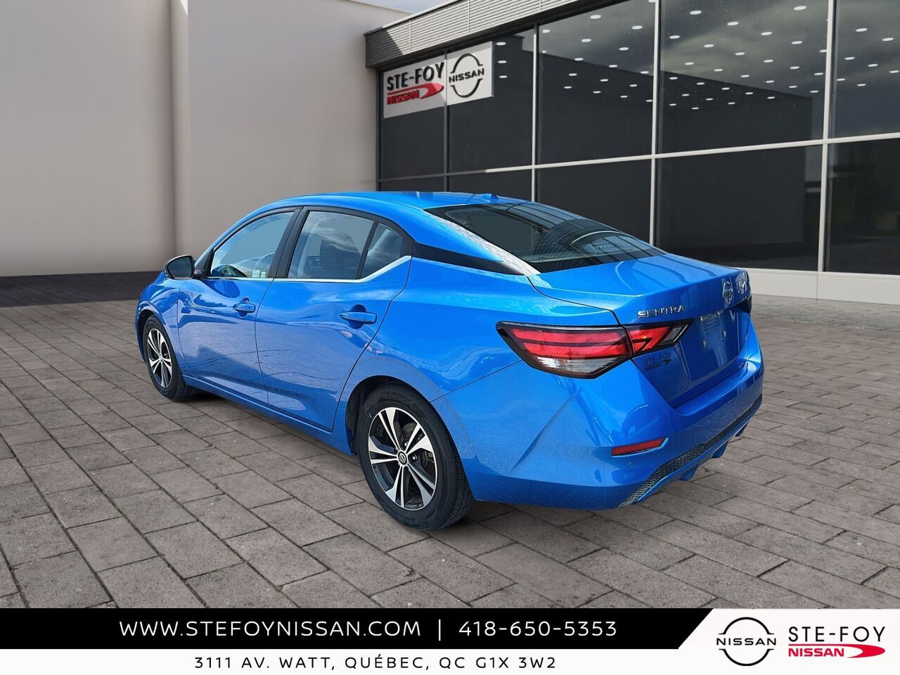 Nissan SENTRA SV 2022 Bleu Ste-Foy - photo #3