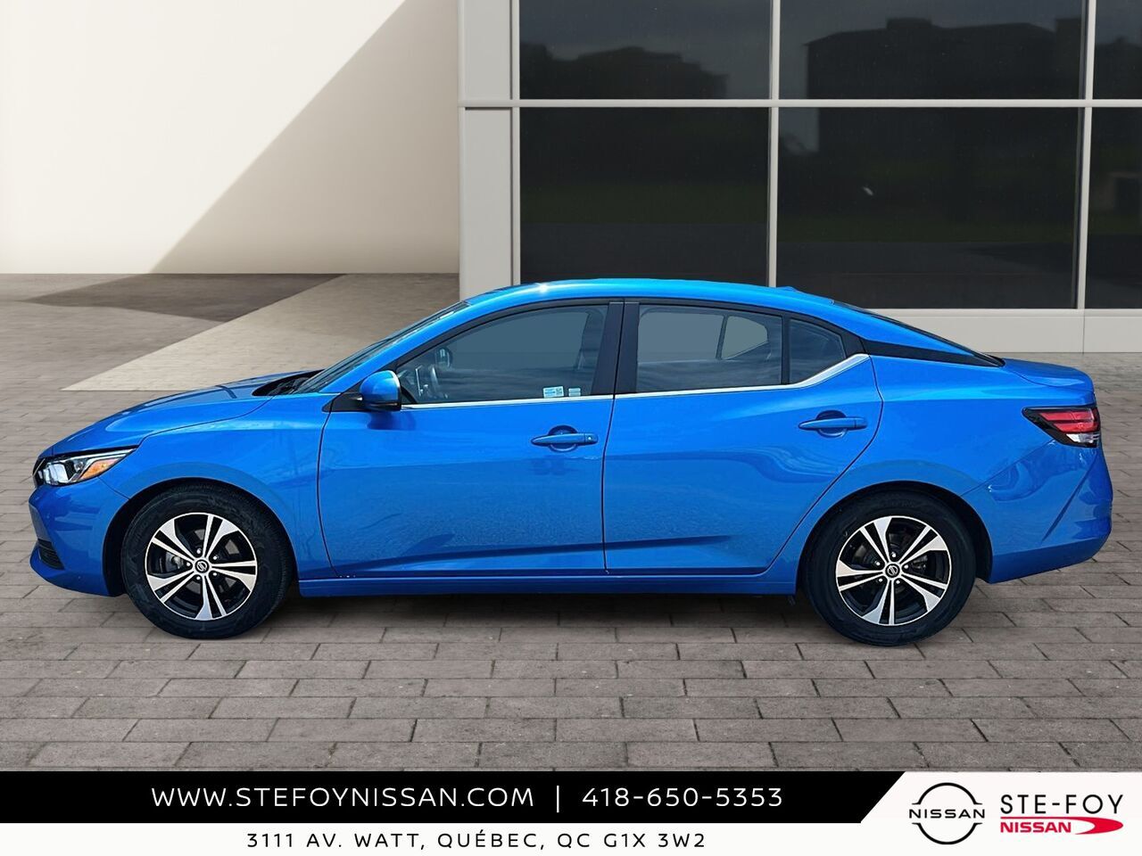 Nissan SENTRA SV 2022 Bleu Ste-Foy - photo #4