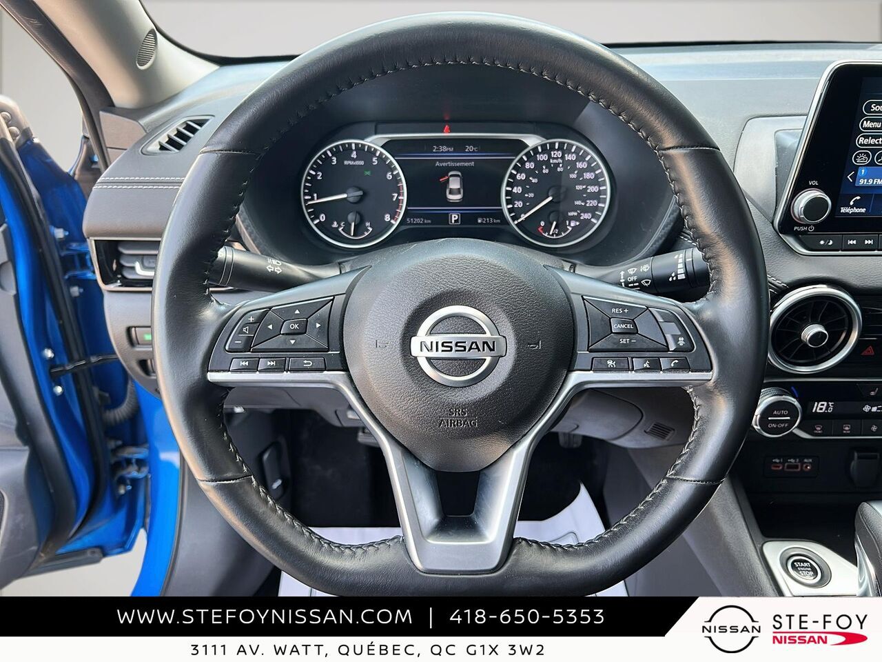 Nissan SENTRA SV 2022 Bleu Ste-Foy - photo #11