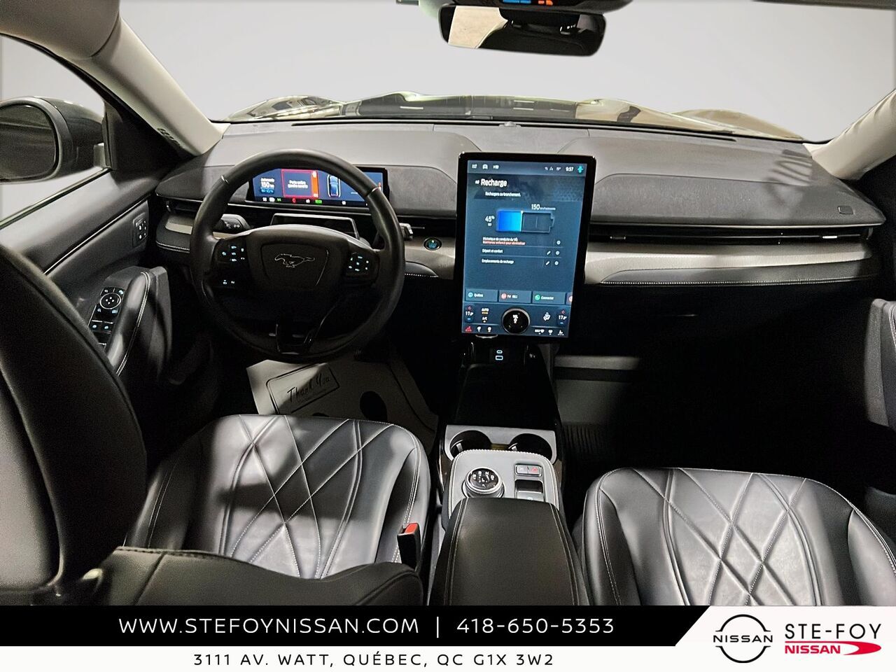 2022 Ford Mustang Mach-E select Black Ste-Foy - photo #8