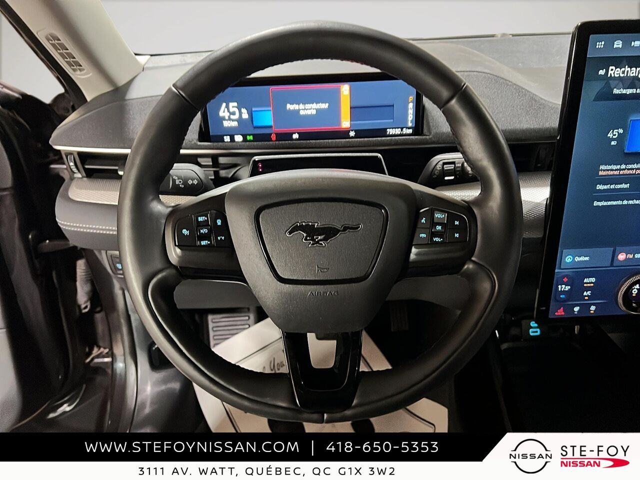 2022 Ford Mustang Mach-E select Black Ste-Foy - photo #10