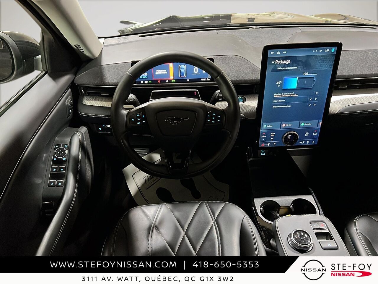 2022 Ford Mustang Mach-E select Black Ste-Foy - photo #12