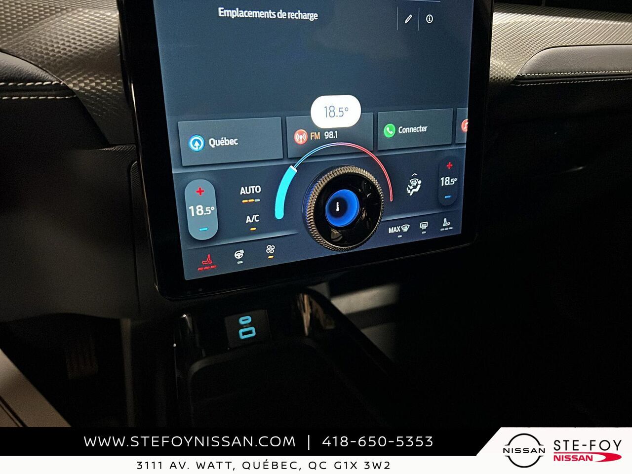 2022 Ford Mustang Mach-E select Black Ste-Foy - photo #14