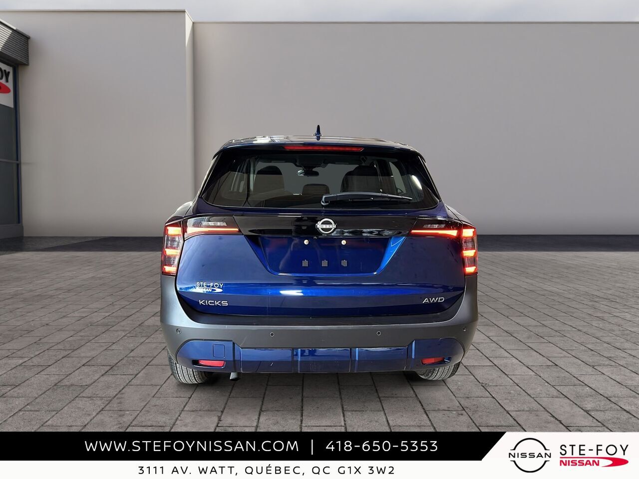 2025 Nissan Kicks S TRACTION INTEGRALE Blue Ste-Foy - photo #2