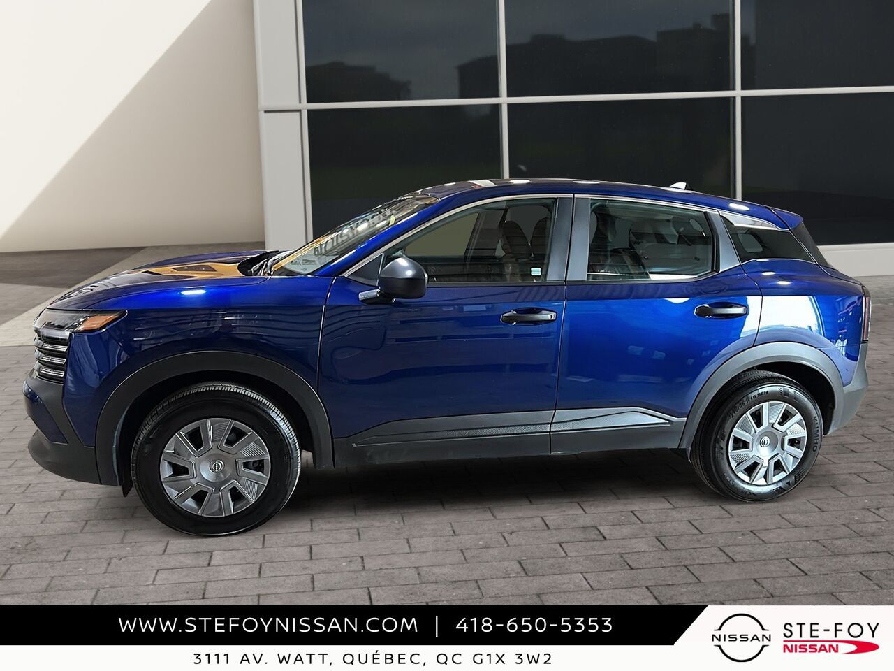 2025 Nissan Kicks S TRACTION INTEGRALE Blue Ste-Foy - photo #4