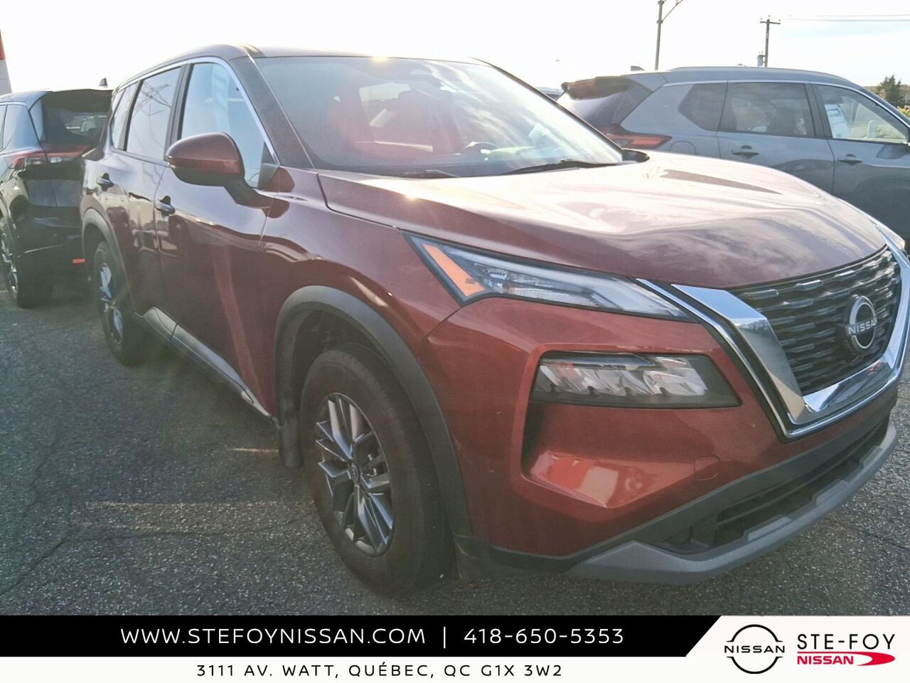 2024 Nissan ROGUE S TRACTION INTEGRALE Red Ste-Foy - photo #0