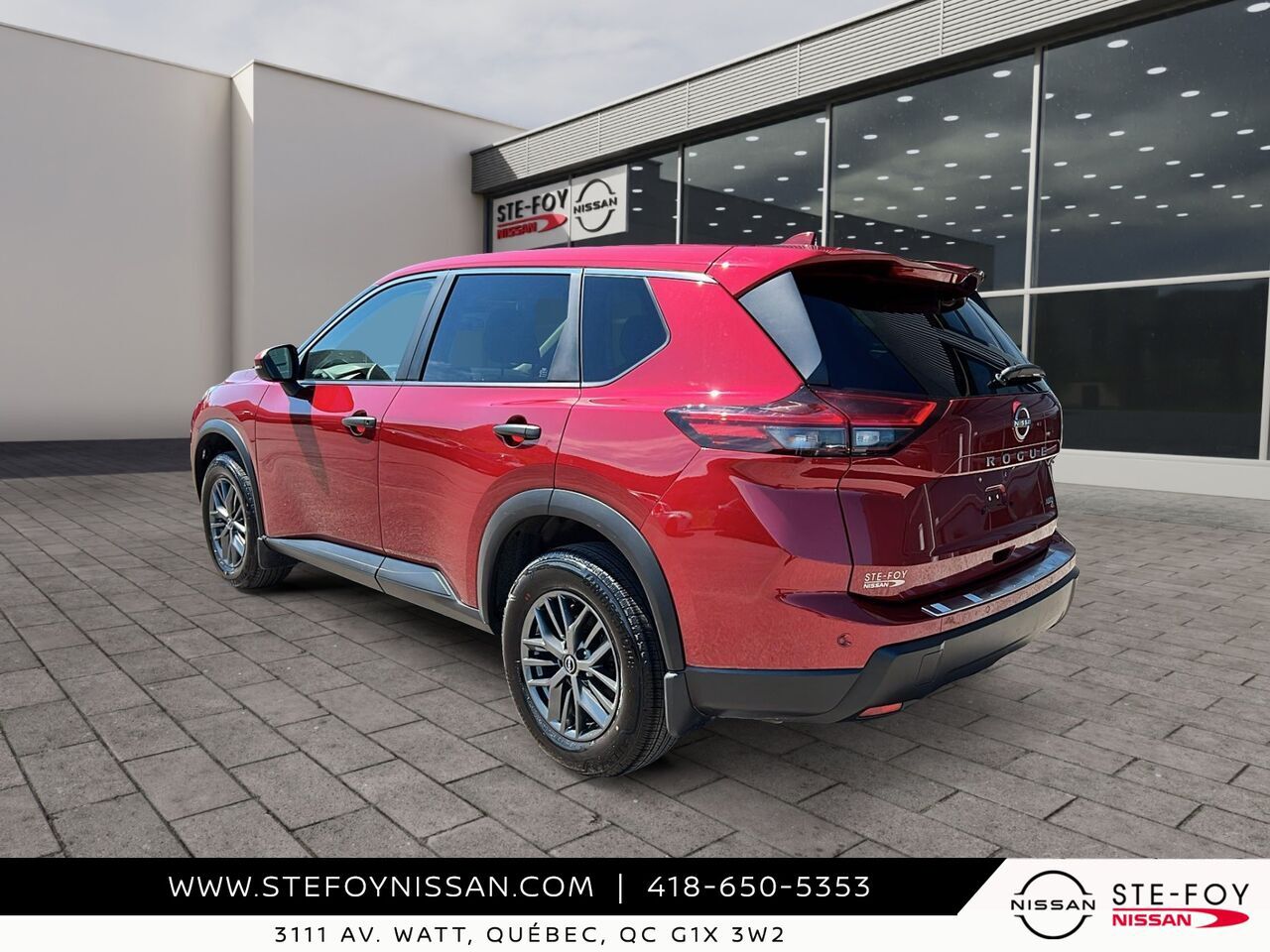 Nissan ROGUE S TRACTION INTEGRALE 2024 Rouge Ste-Foy - photo #3