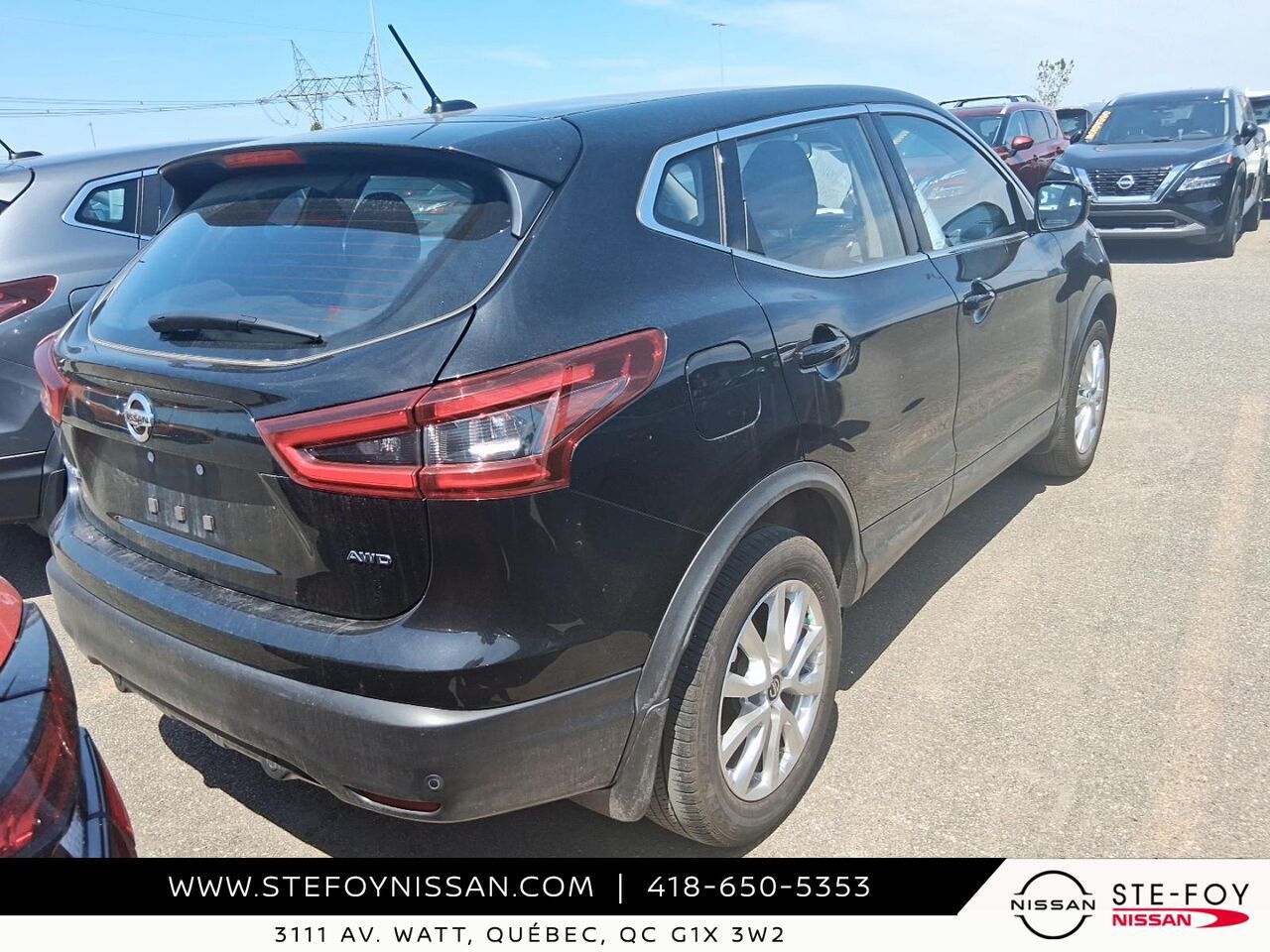 2021 Nissan Qashqai S Black Ste-Foy - photo #1