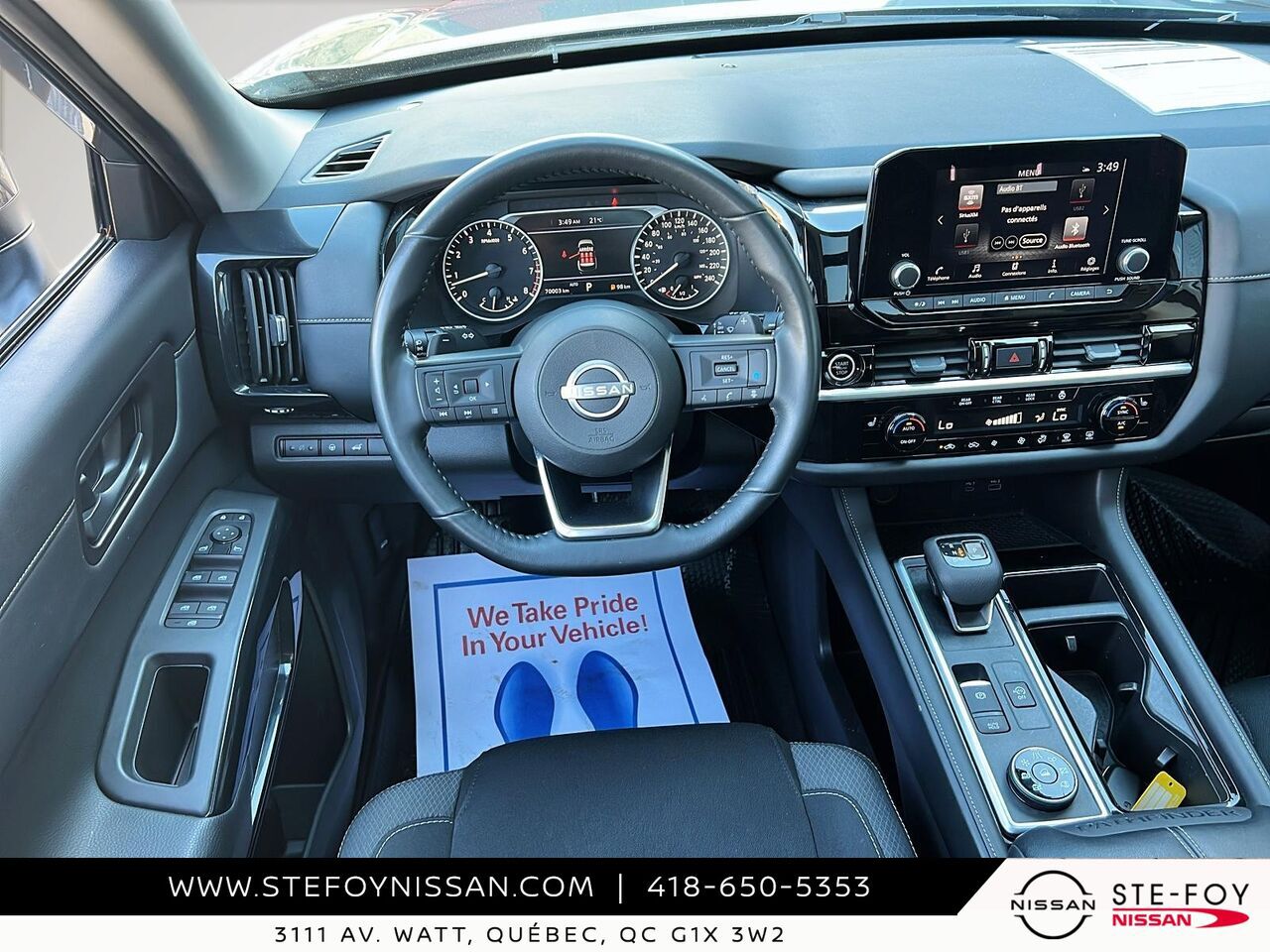Nissan Pathfinder SV 4RM 2024 Gris Ste-Foy - photo #12