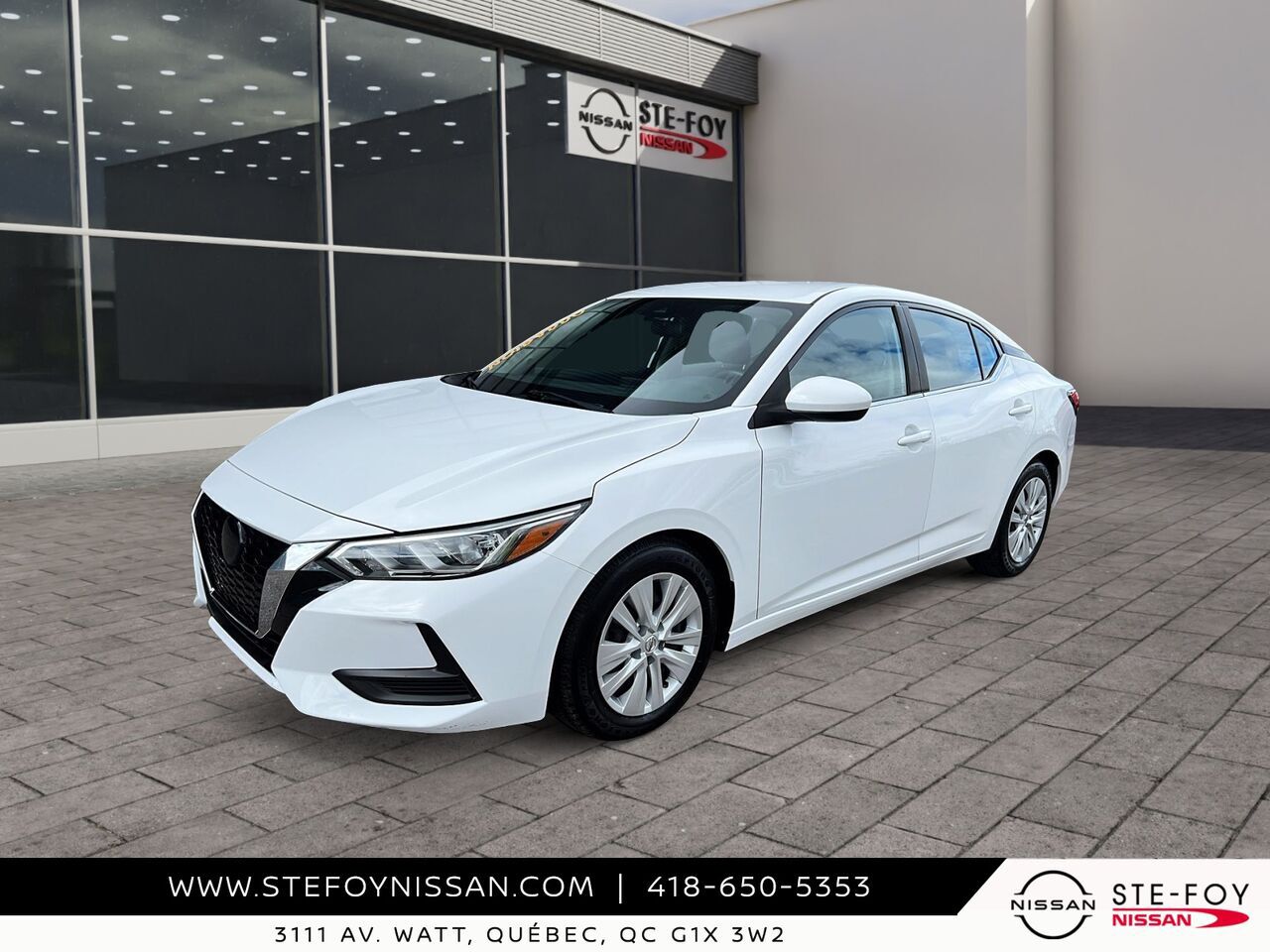 Nissan Sentra S 2022 Blanc Ste-Foy - photo #0
