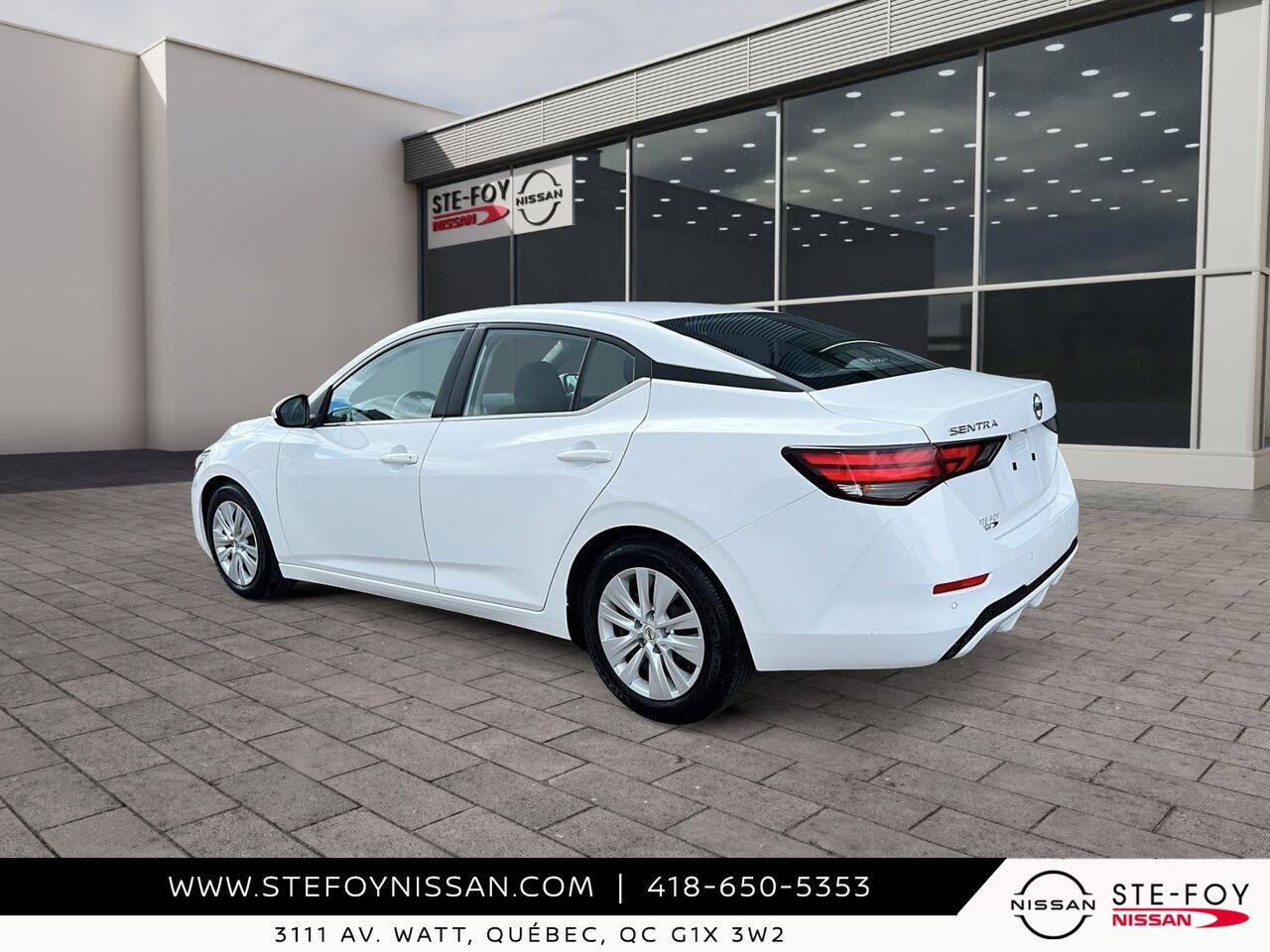 Nissan Sentra S 2022 Blanc Ste-Foy - photo #3