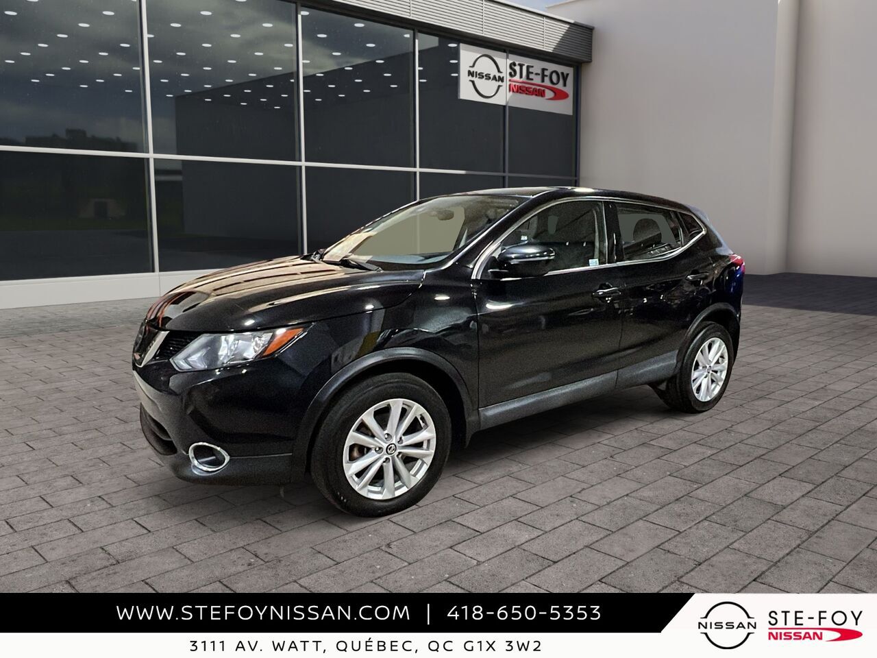 NISSAN QASHQAI SV 2019 Noir Ste-Foy - photo #0