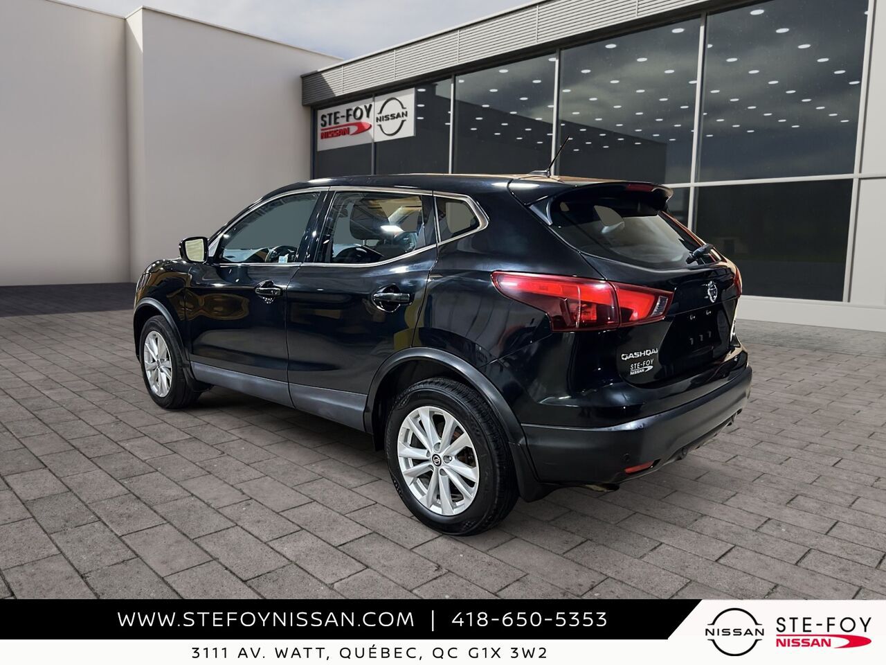 NISSAN QASHQAI S 2019 Noir Ste-Foy - photo #3