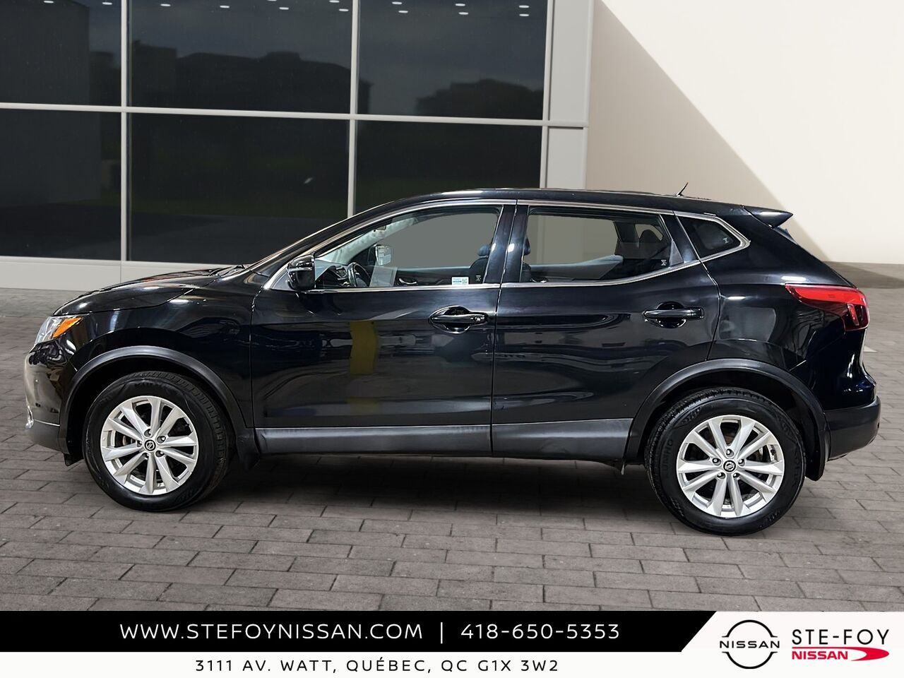 NISSAN QASHQAI SV 2019 Noir Ste-Foy - photo #4