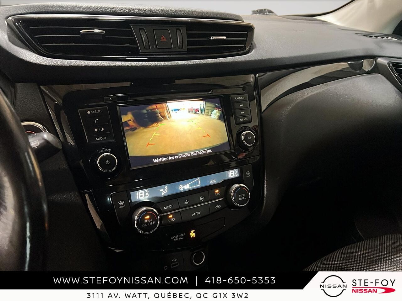 NISSAN QASHQAI S 2019 Noir Ste-Foy - photo #17
