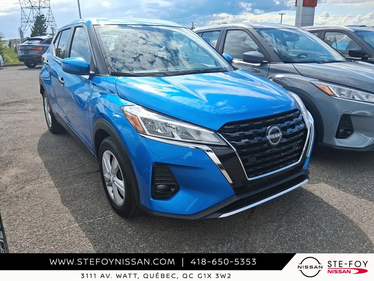 Nissan Kicks S TA 2024 Bleu Ste-Foy - photo #0
