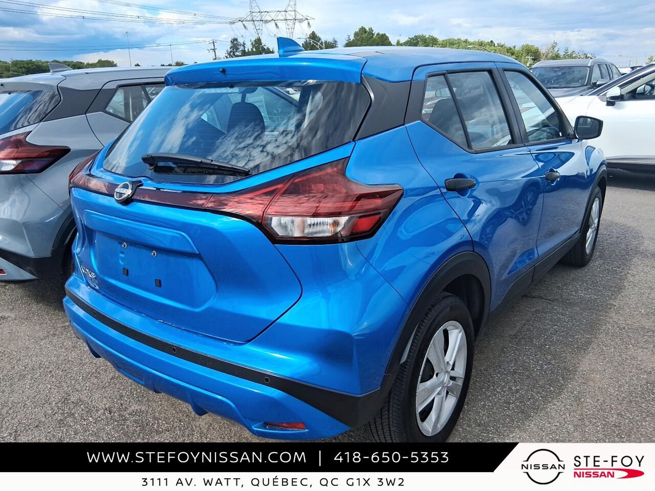 Nissan Kicks S TA 2024 Bleu Ste-Foy - photo #1