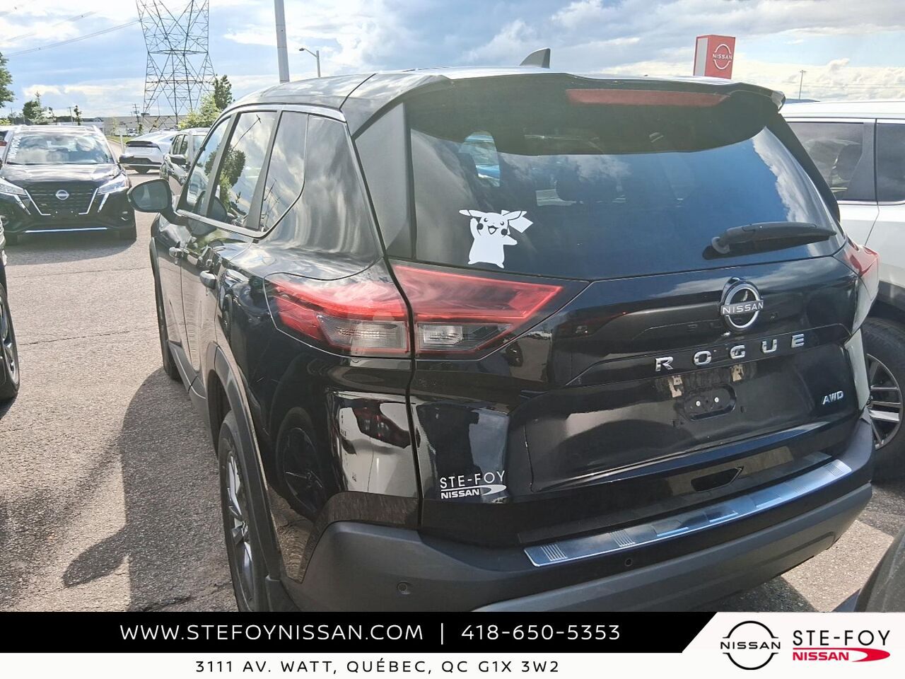 2023 Nissan ROGUE S TRACTION INTEGRALE Black Ste-Foy - photo #1