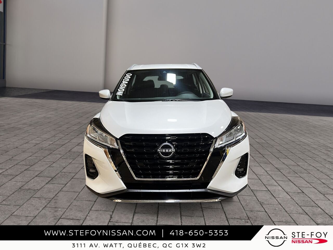 Nissan Kicks SV TA 2024 Blanc Ste-Foy - photo #1