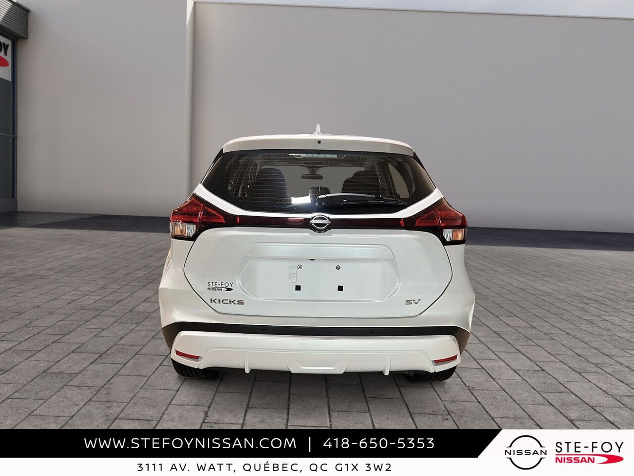 Nissan Kicks SV TA 2024 Blanc Ste-Foy - photo #2