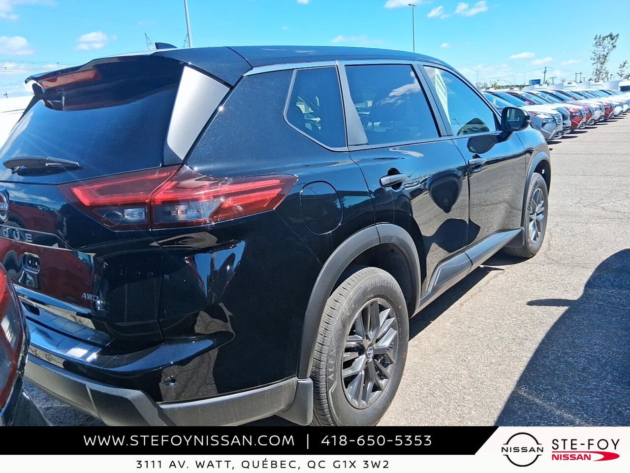 Nissan ROGUE S TRACTION INTEGRALE 2024 Noir Ste-Foy - photo #1