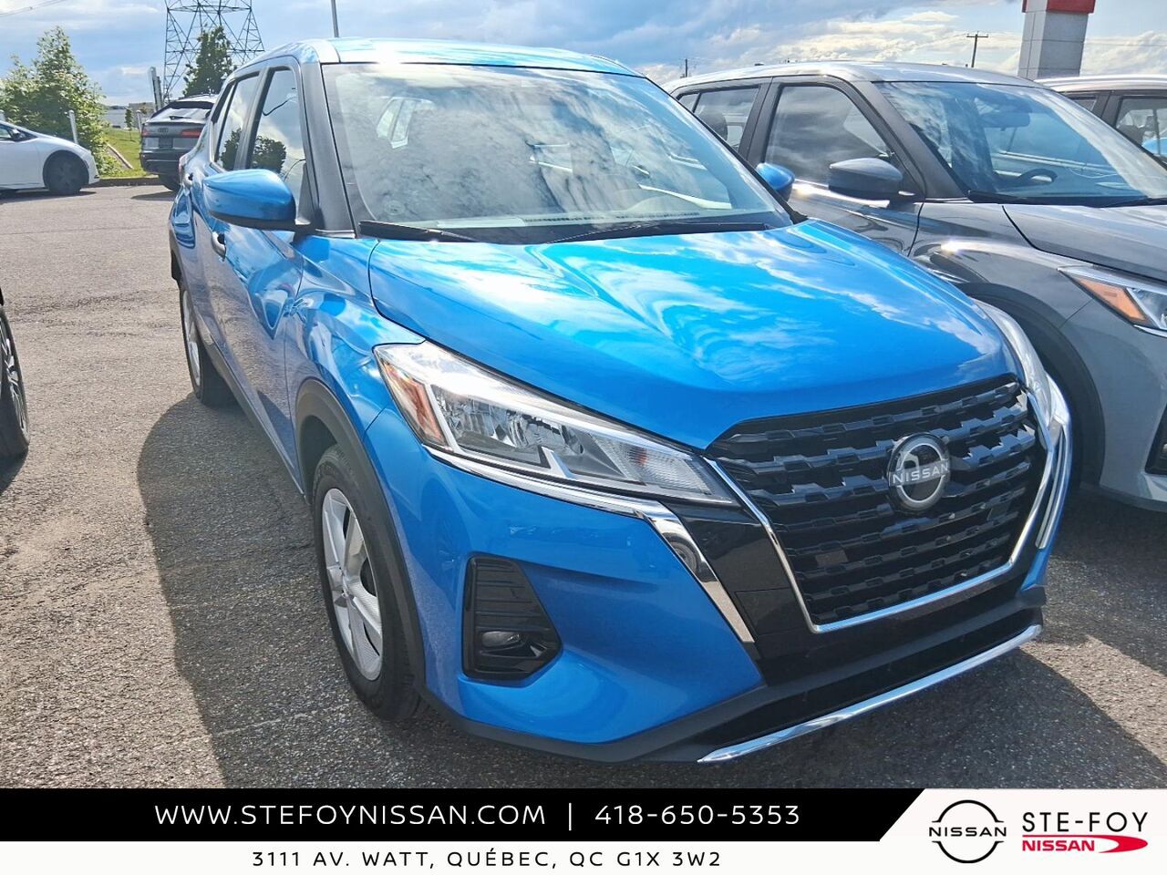 Nissan Kicks S TA 2024 Bleu Ste-Foy - photo #0