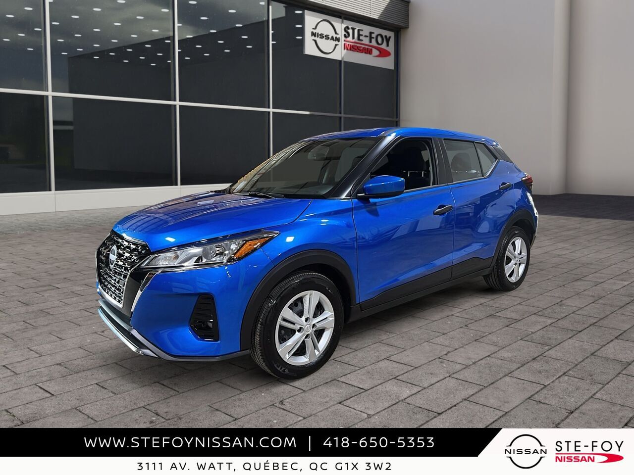 Nissan Kicks S TA 2024 Bleu Ste-Foy - photo #0