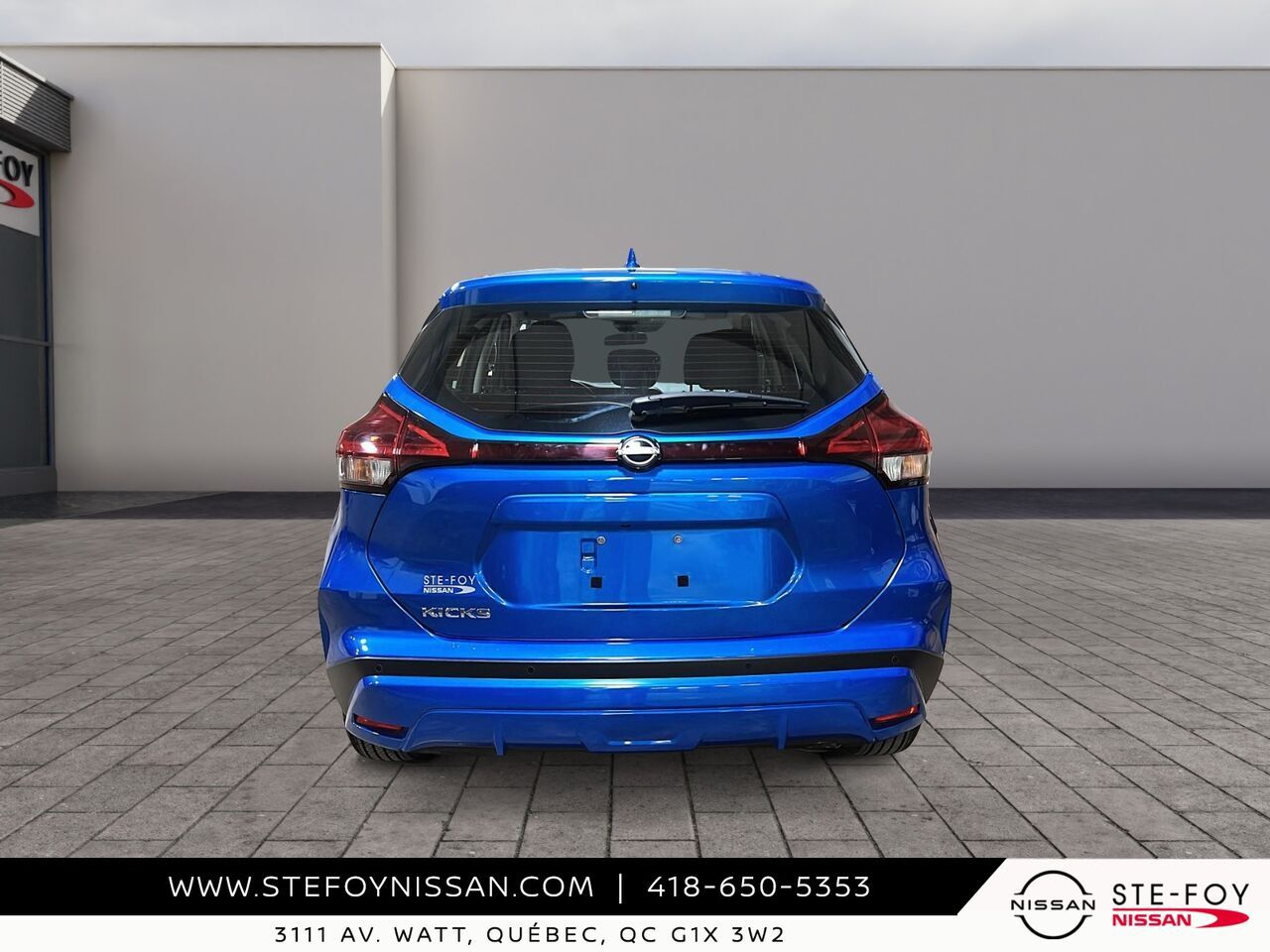 Nissan Kicks S TA 2024 Bleu Ste-Foy - photo #2
