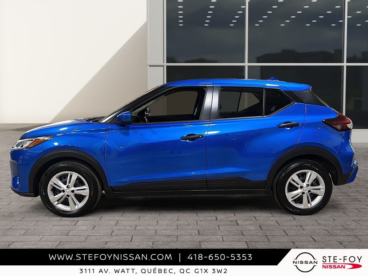 Nissan Kicks S TA 2024 Bleu Ste-Foy - photo #4