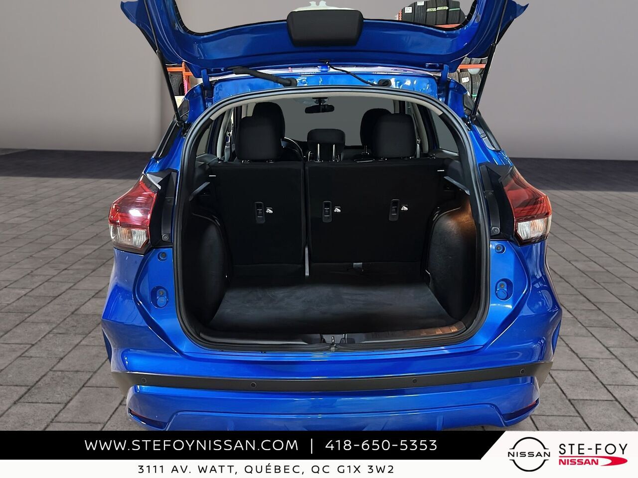 Nissan Kicks S TA 2024 Bleu Ste-Foy - photo #5