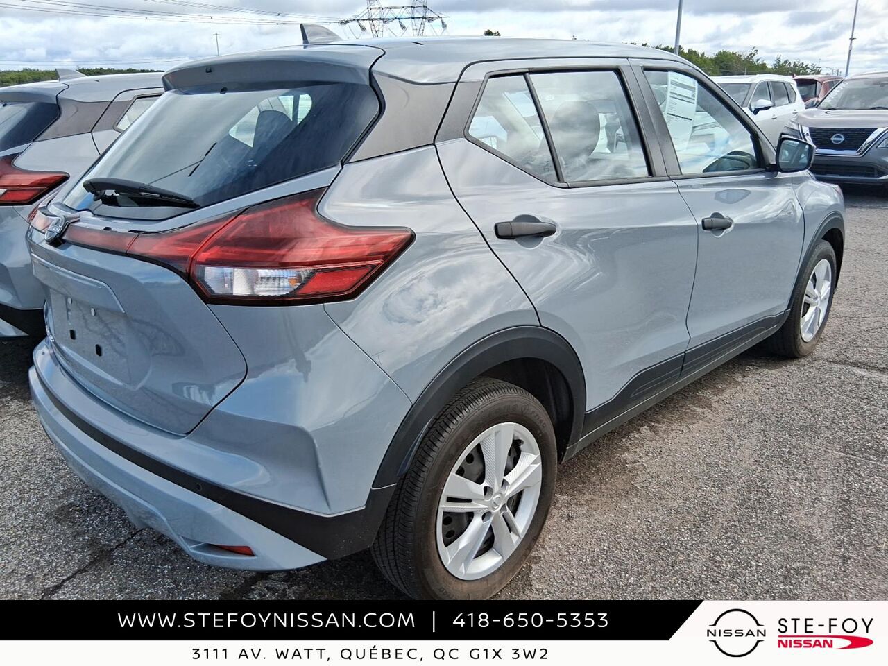 Nissan Kicks S TA 2024 Gris Ste-Foy - photo #1