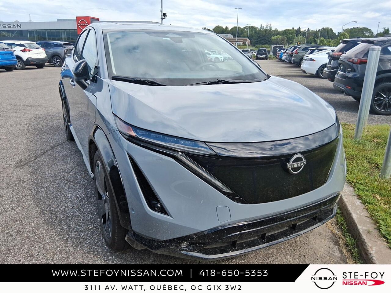 Nissan ARIYA EVOLVE+ E-4ORCE TRACTION INTEGRALE 2025 Gris Ste-Foy - photo #0