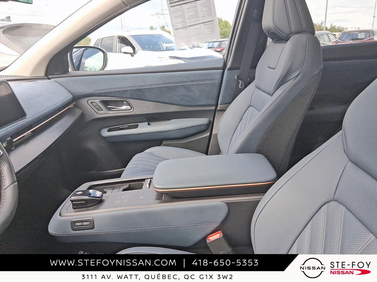 Nissan ARIYA EVOLVE+ E-4ORCE TRACTION INTEGRALE 2025 Gris Ste-Foy - photo #2