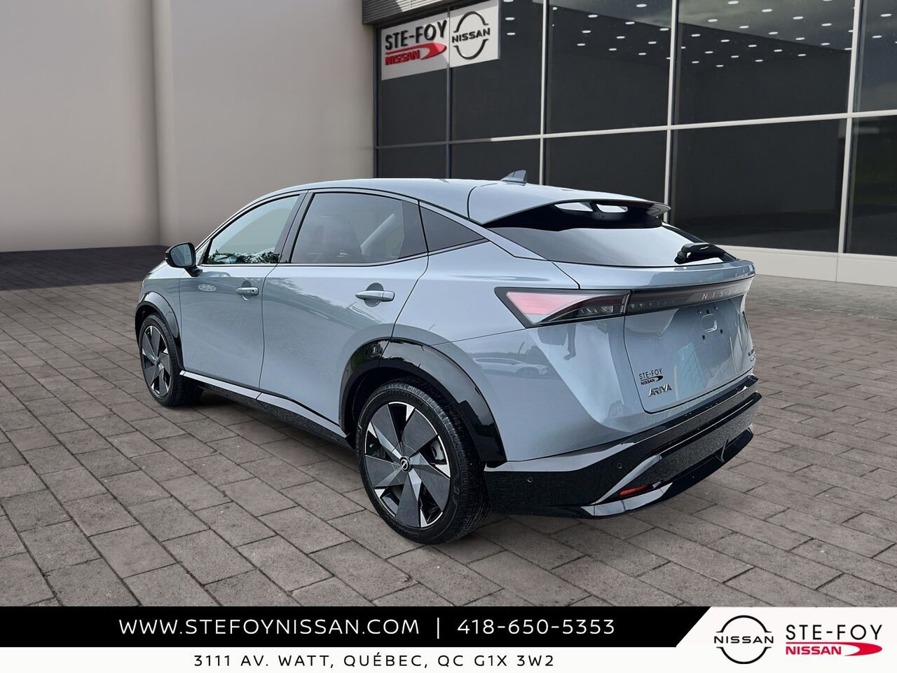 Nissan ARIYA EVOLVE+ E-4ORCE TRACTION INTEGRALE 2025 Gris Ste-Foy - photo #3