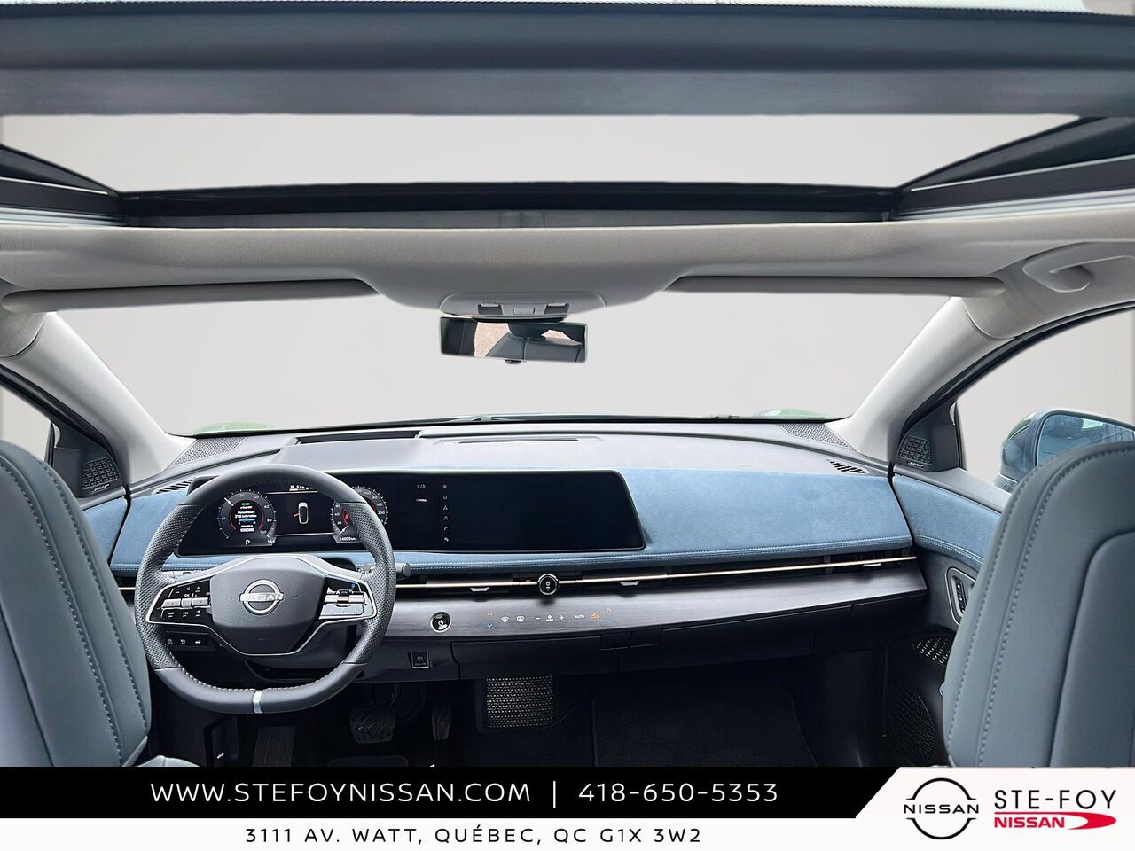 Nissan ARIYA EVOLVE+ E-4ORCE TRACTION INTEGRALE 2025 Gris Ste-Foy - photo #9