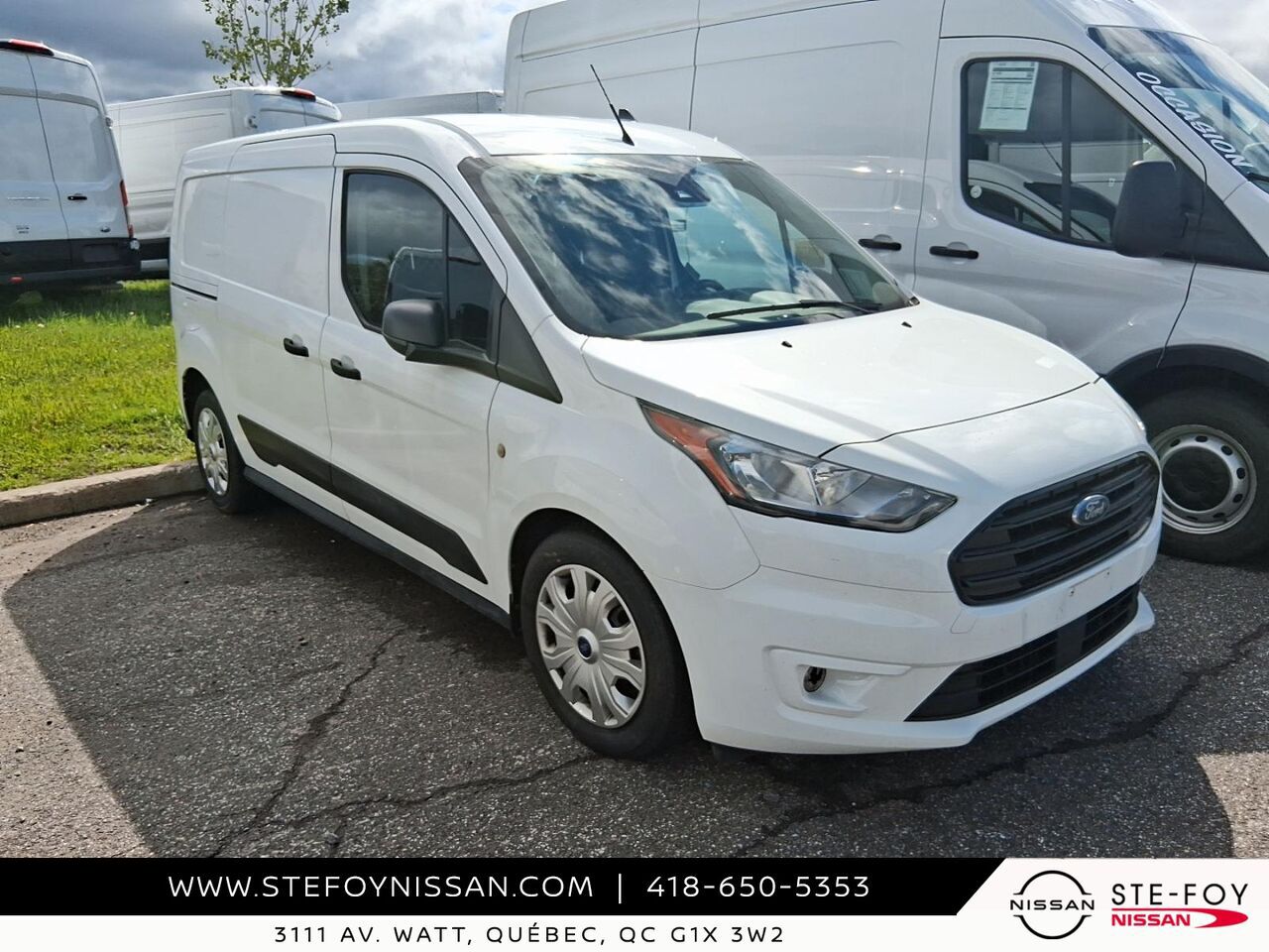 Ford Fourgon Transit Connect 2021 Blanc Ste-Foy - photo #0