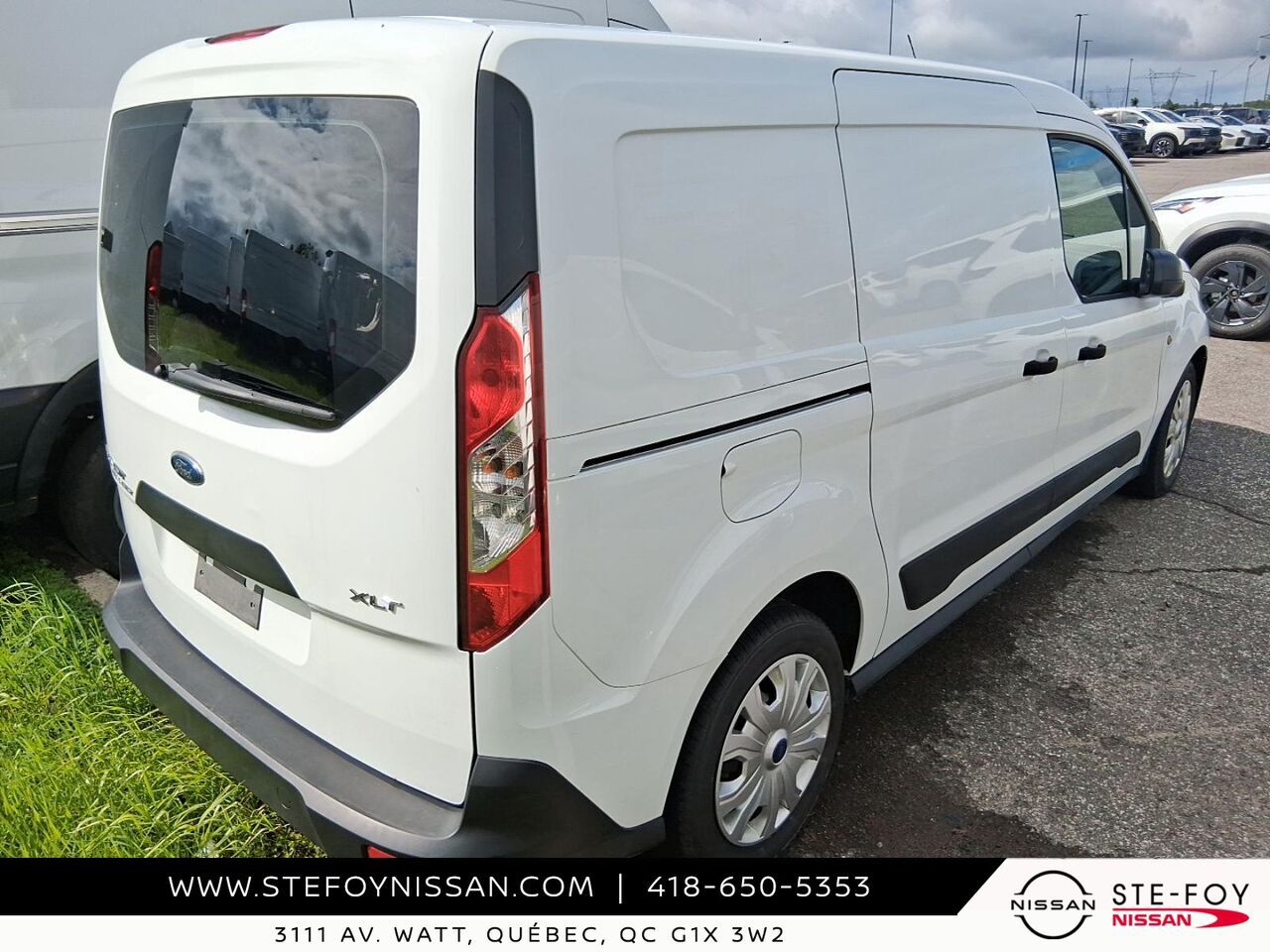 Ford Fourgon Transit Connect 2021 Blanc Ste-Foy - photo #1