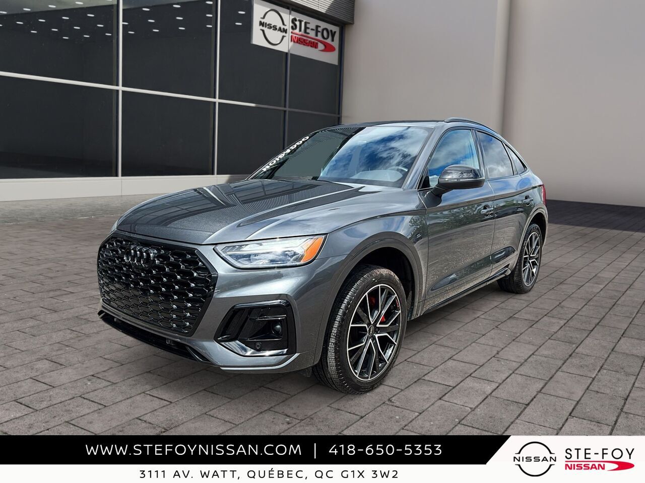 Audi Q5 Sportback PROGRESSIV 2025 Gris Ste-Foy - photo #0