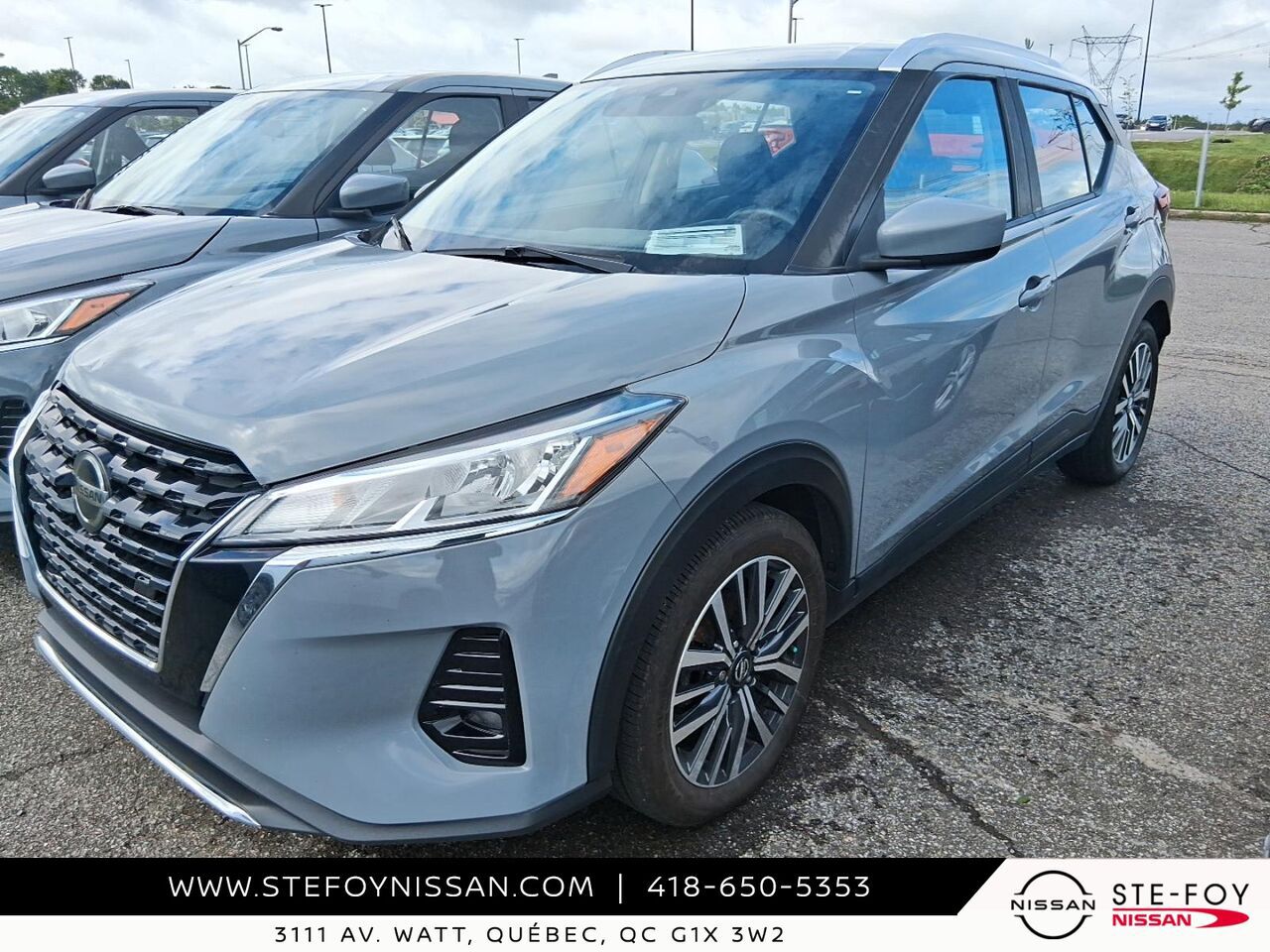 Nissan Kicks SV TA 2021 Gris Ste-Foy - photo #0